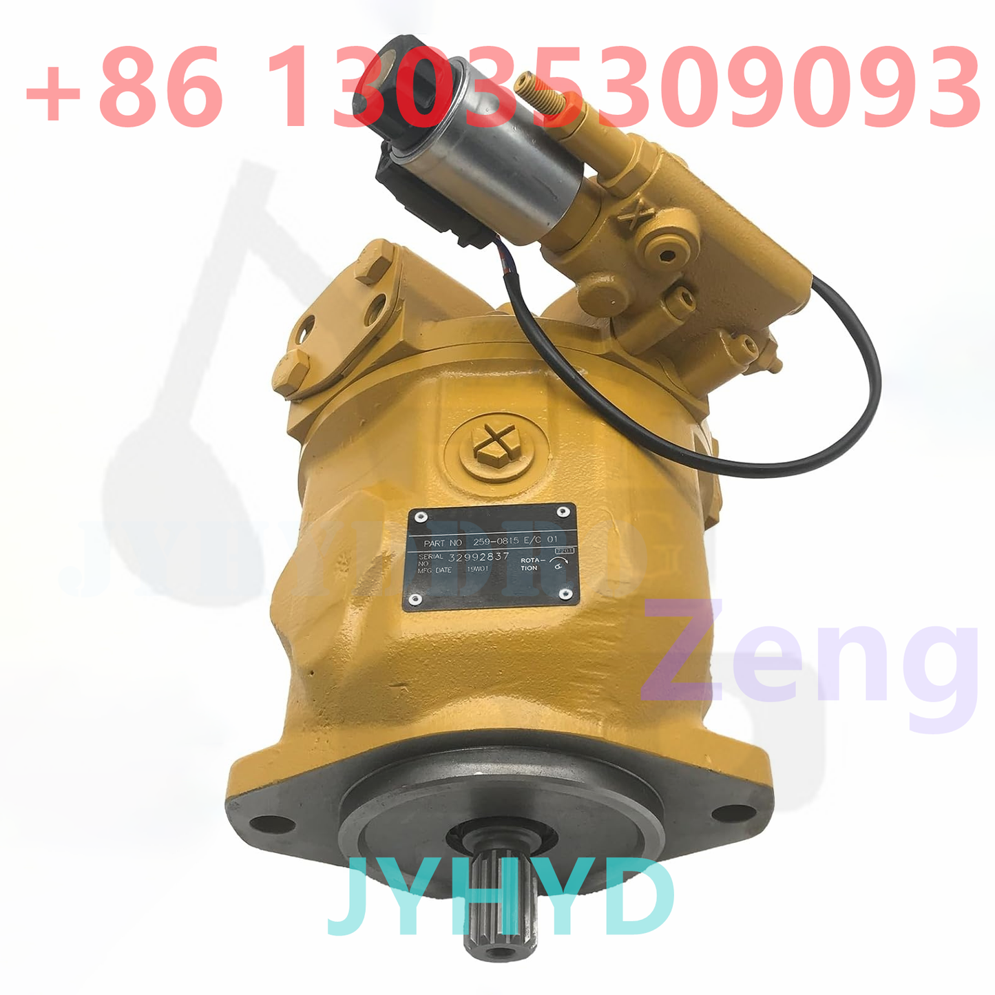 CATERPILLAR CAT345B EXCAVATOR 259-0814 FAN PUMP