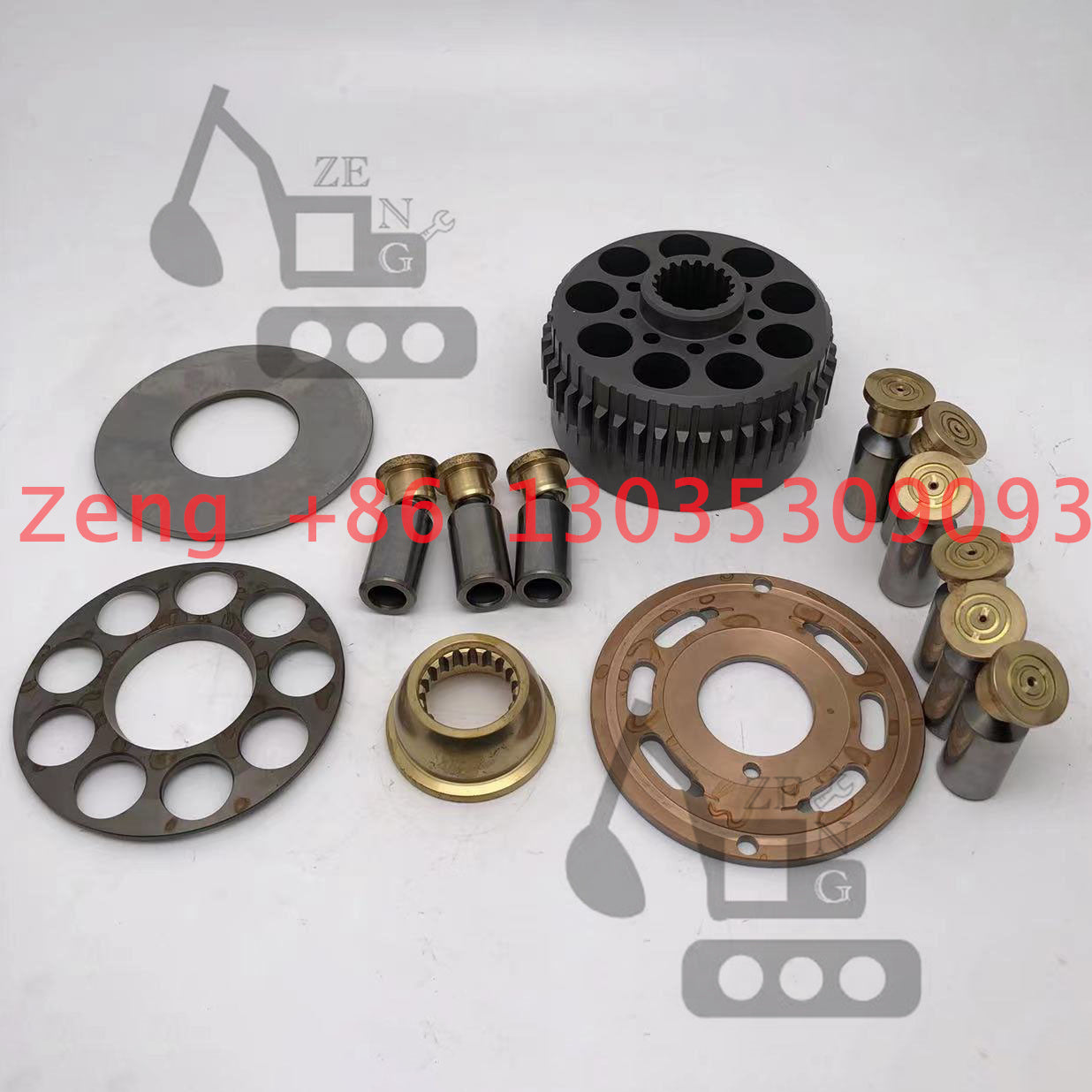 JMF64 R100S R150-9 DH150-9 swing motor piston shoe