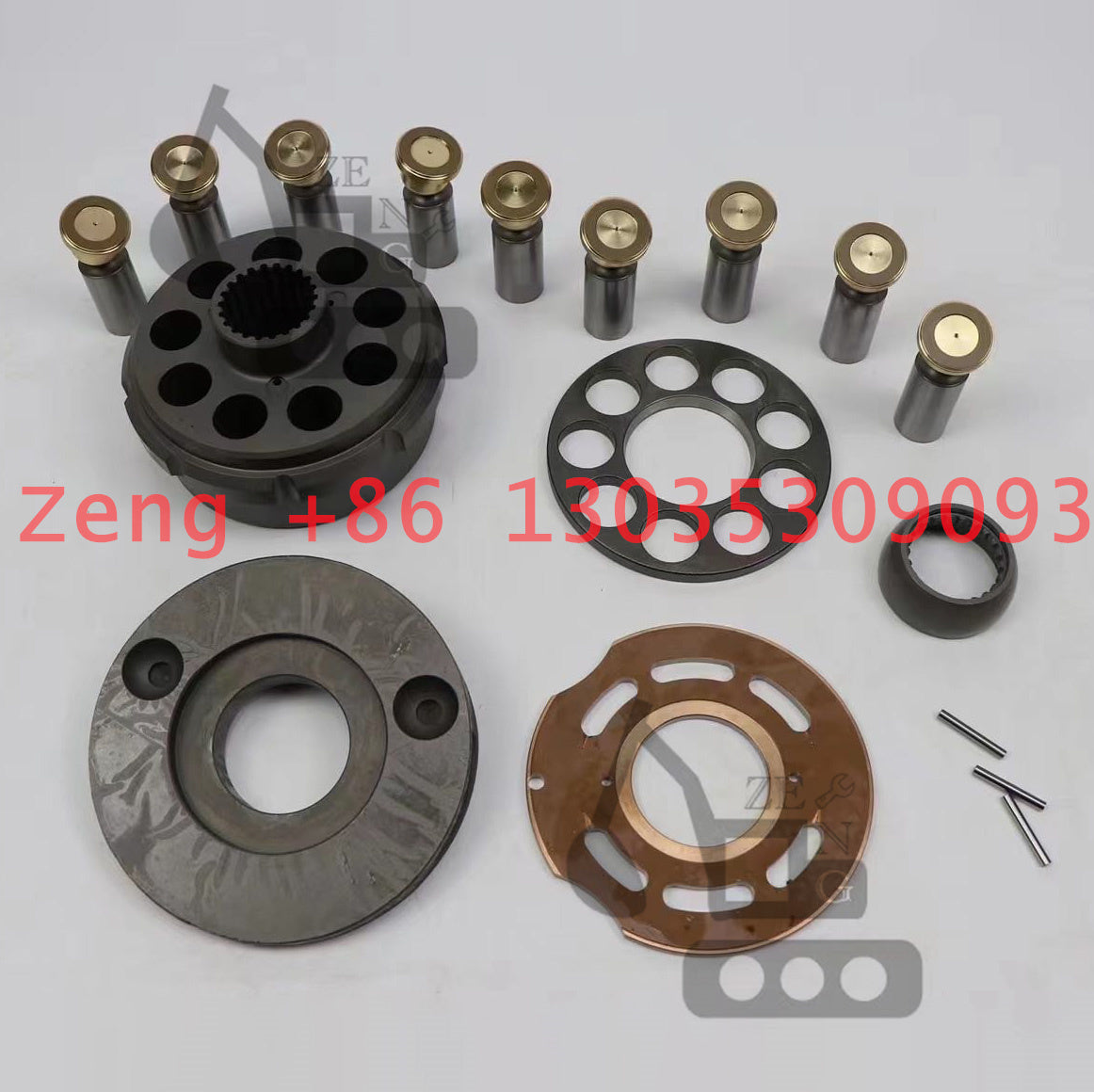 CAT312B final drive motor parts