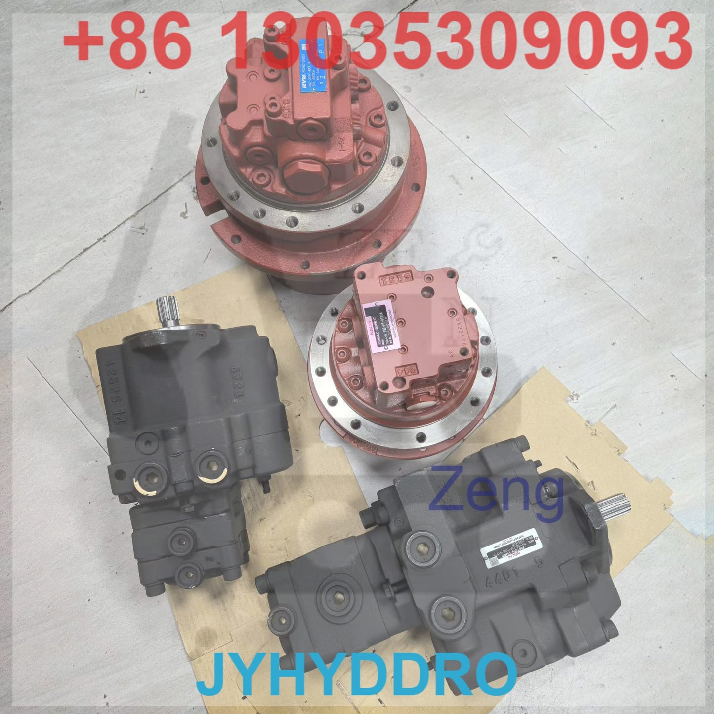PVD-2B-40P-16G5 PVD-1B-28P-8G3 HYDRAULIC PUMP PHV-2B-20 MAG-26VP-400 TRAVEL MOTOR ASSY