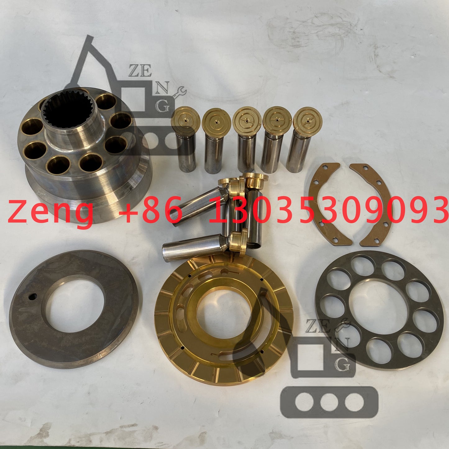 CAT14G hydraulic pump set plate retainer plate