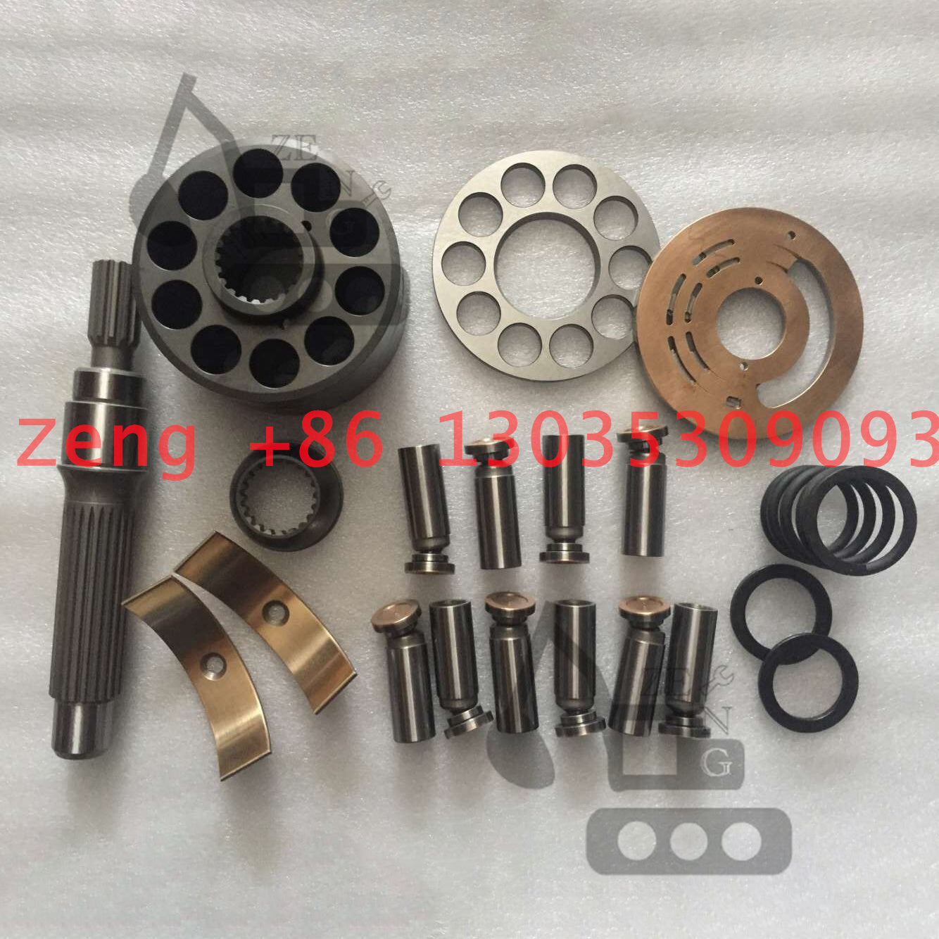 KAYABA PSVD2-26E hydraulic pump rotary group and spare parts