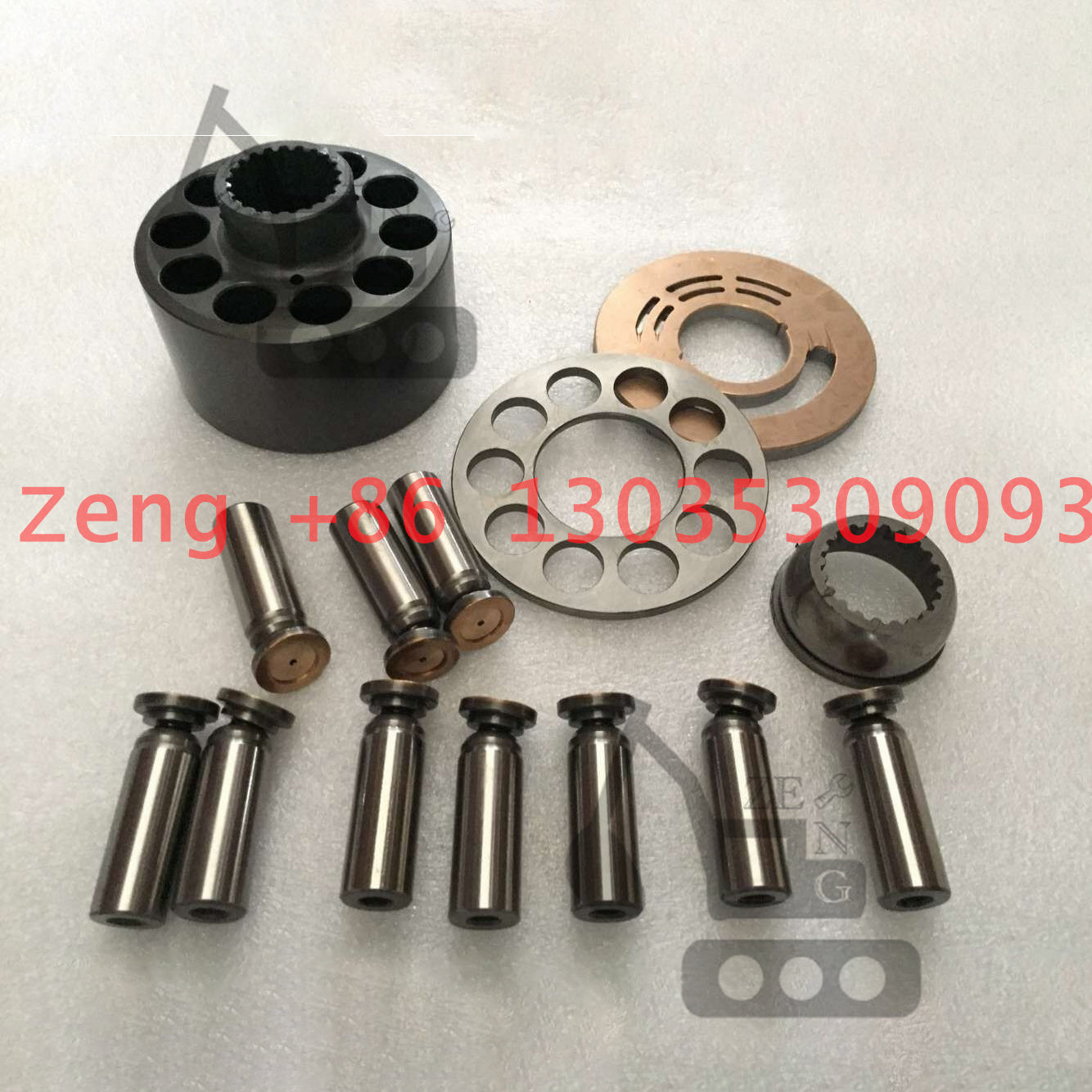 KAYABA PSVD2-13E hydraulic pump cylinder block rotor
