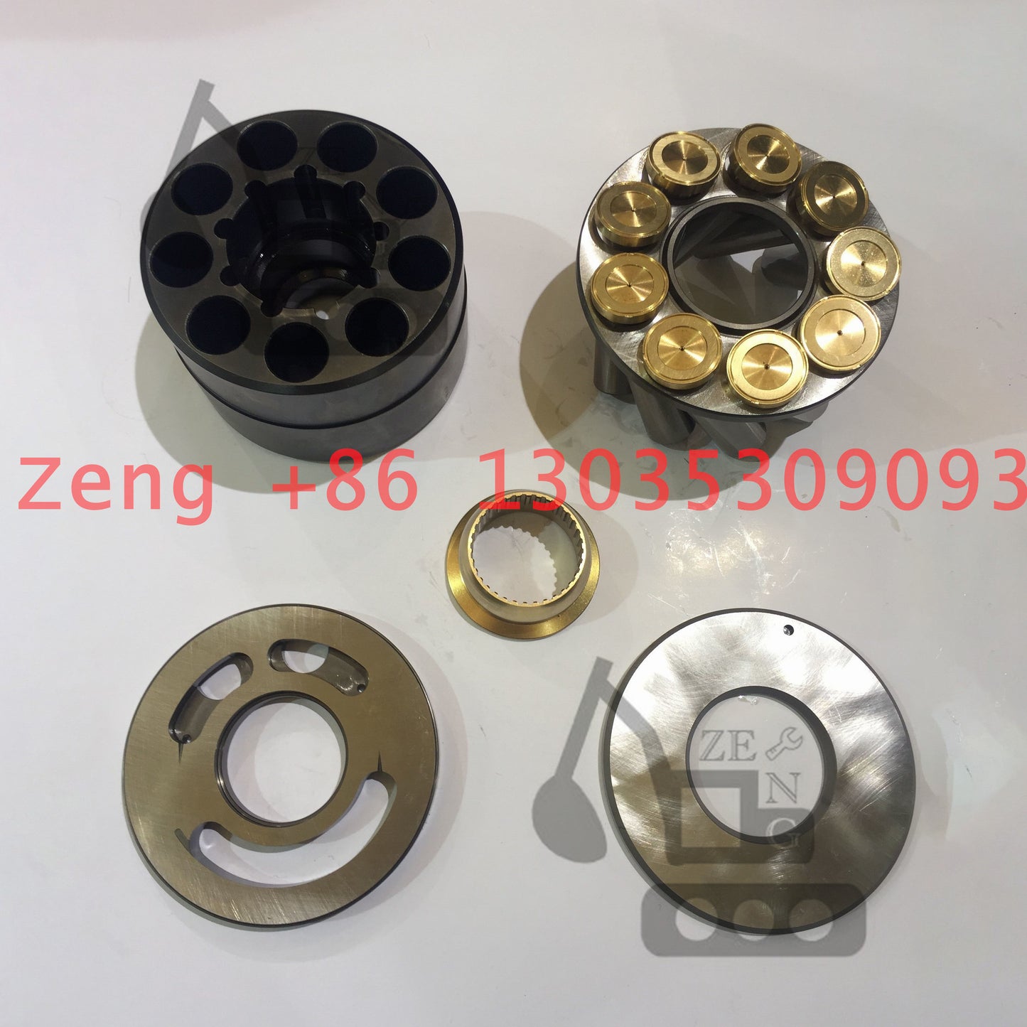 Tadano100 hydraulic pump set plate retainer plate