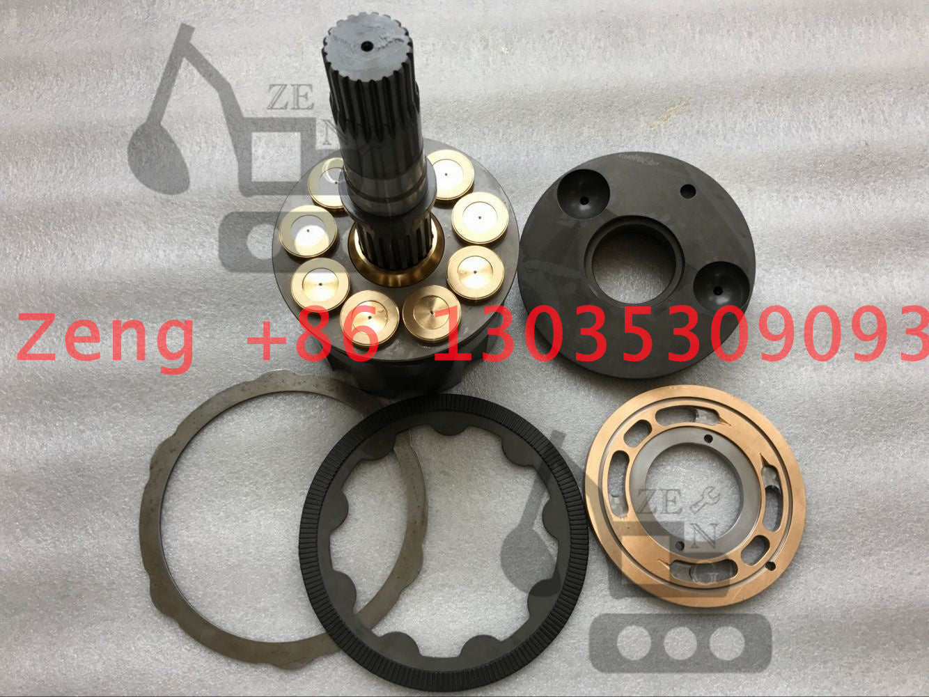 Nabtesco GM35VL hydraulic final drive motor rotary group and spare parts