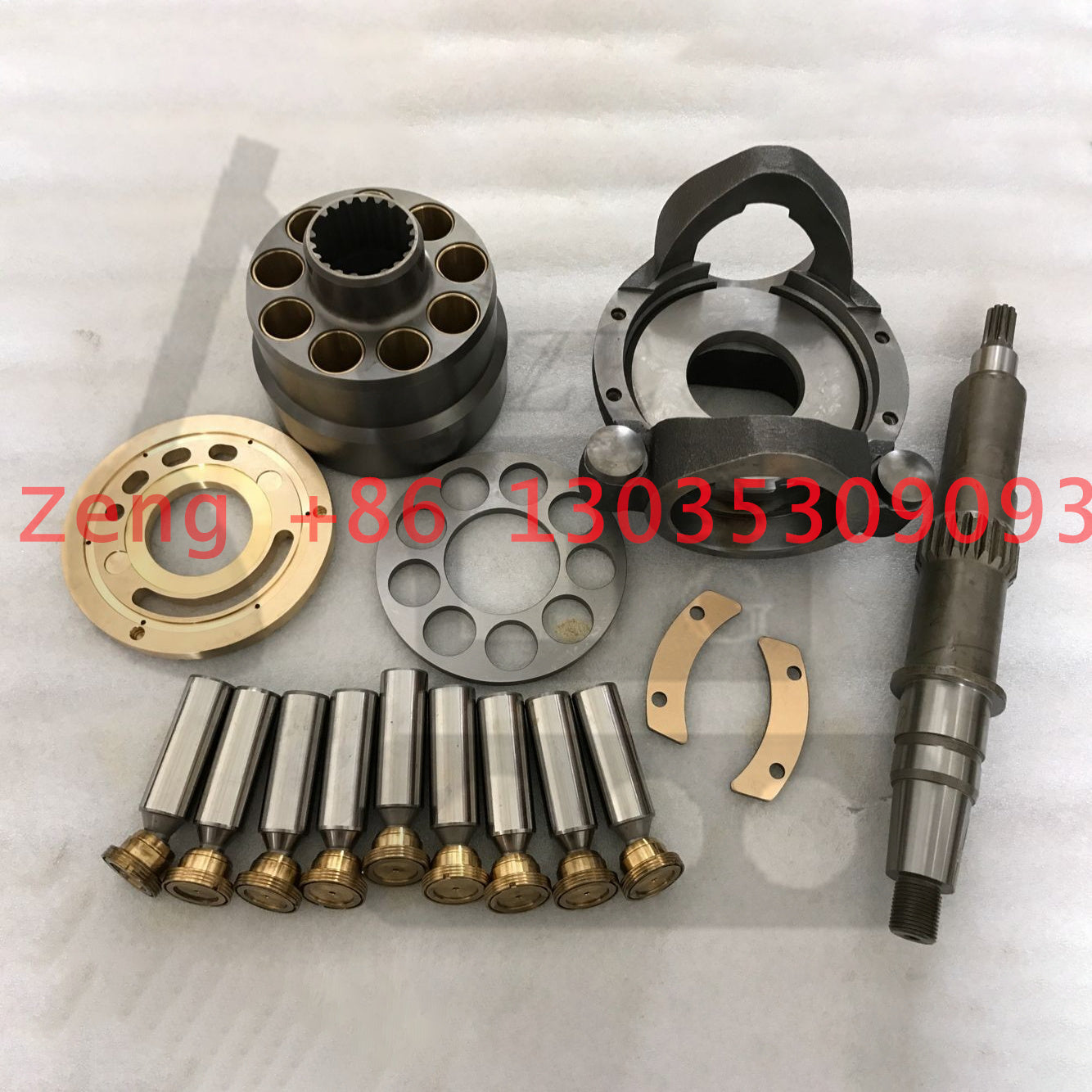 Caterpillar CAT12G motor grader hydraulic variable fixed piston pump rotary group and spare parts