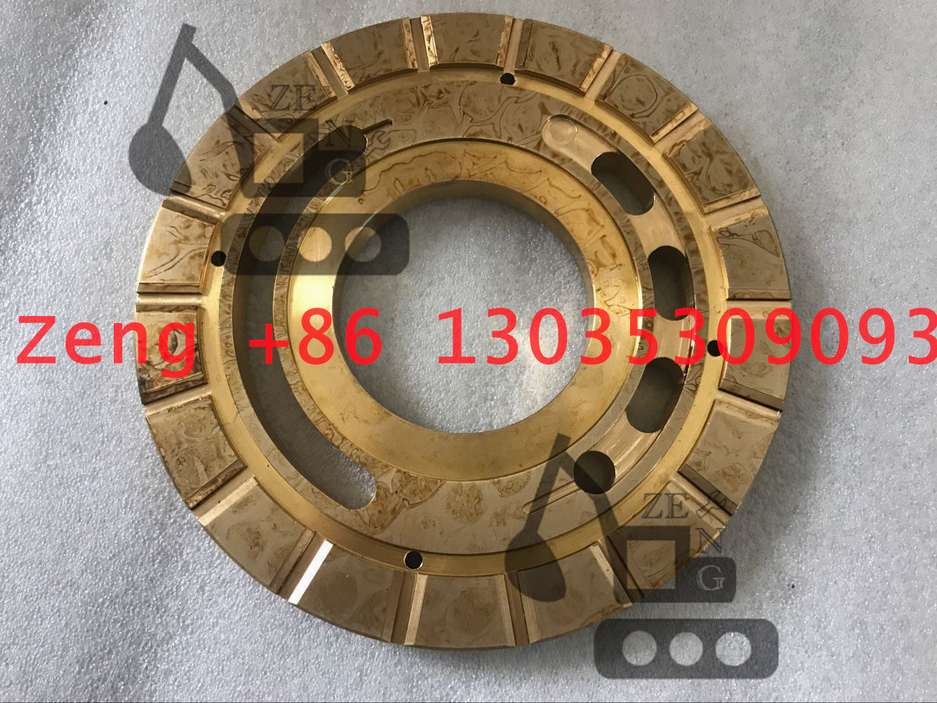 CAT14G hydraulic pump valve plate