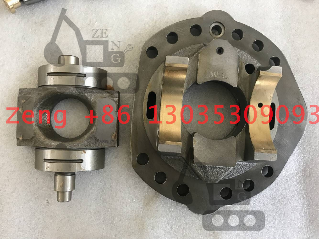 Komatsu HPV55 hydraulic pump rotory group and spare parts for Komatsu PC100-2 PC100-3 PC100-5 PC120-2 PC120-3 PC120-5 excavator