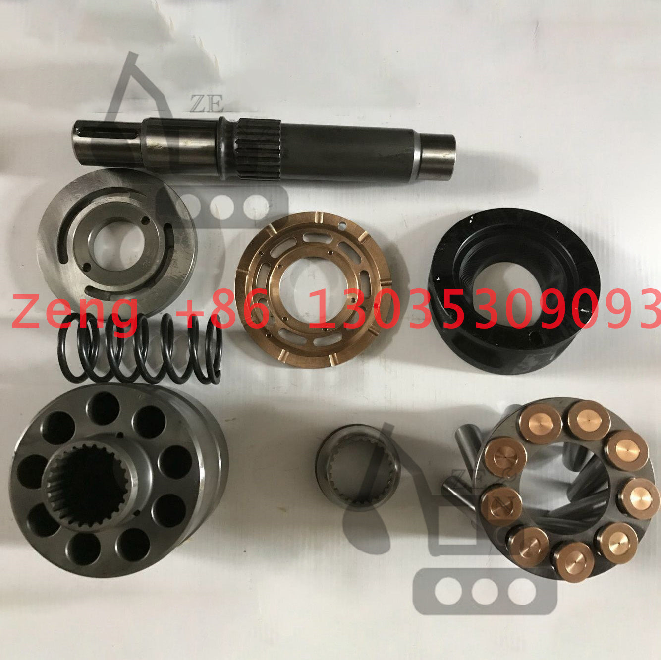 Kayaba MSF53 swing motor rotory group and spare parts for Hitachi EX60-3 excavator