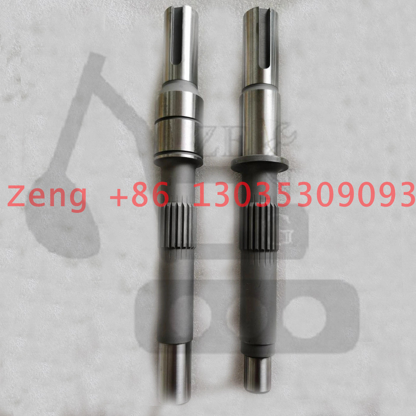Vickers PVBQ15 hydraulic pump drive shaft