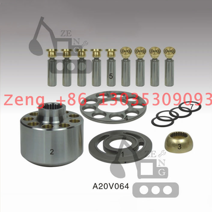 A20VO64 hydraulic piston pump parts