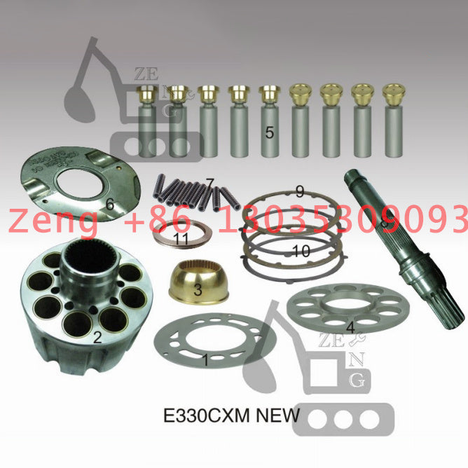 Caterpillar MCB195 hydraulic final drive travel motor parts for Caterpillar CAT330C CAT330D CAT336D excavator