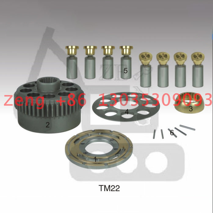Nabtesco GM22 TM22 travel motor parts