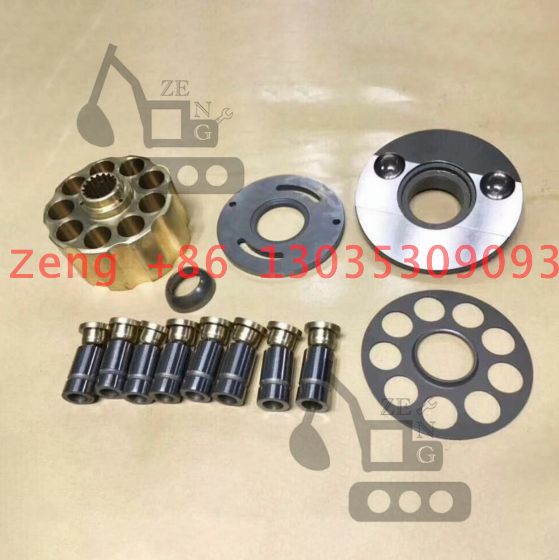 ZAX60 GM06VL travel motor drive shaft