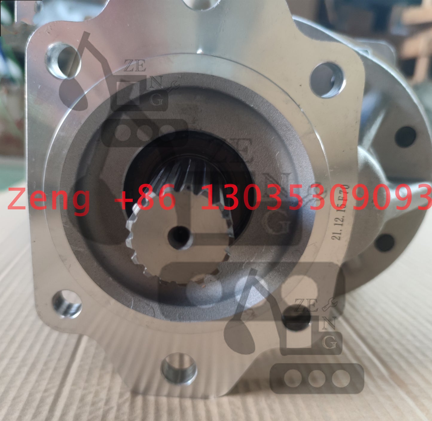 D375 705-52-40100 hydraulic pump gear pump pilot pump
