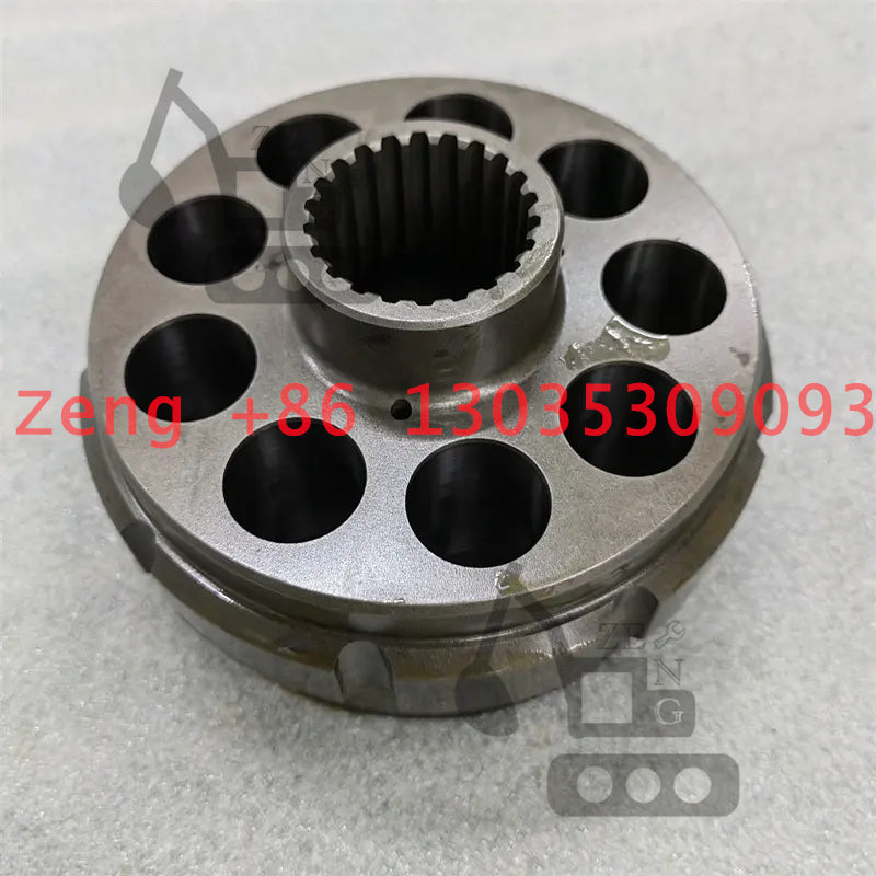 E120B travel motor cylinder block rotor