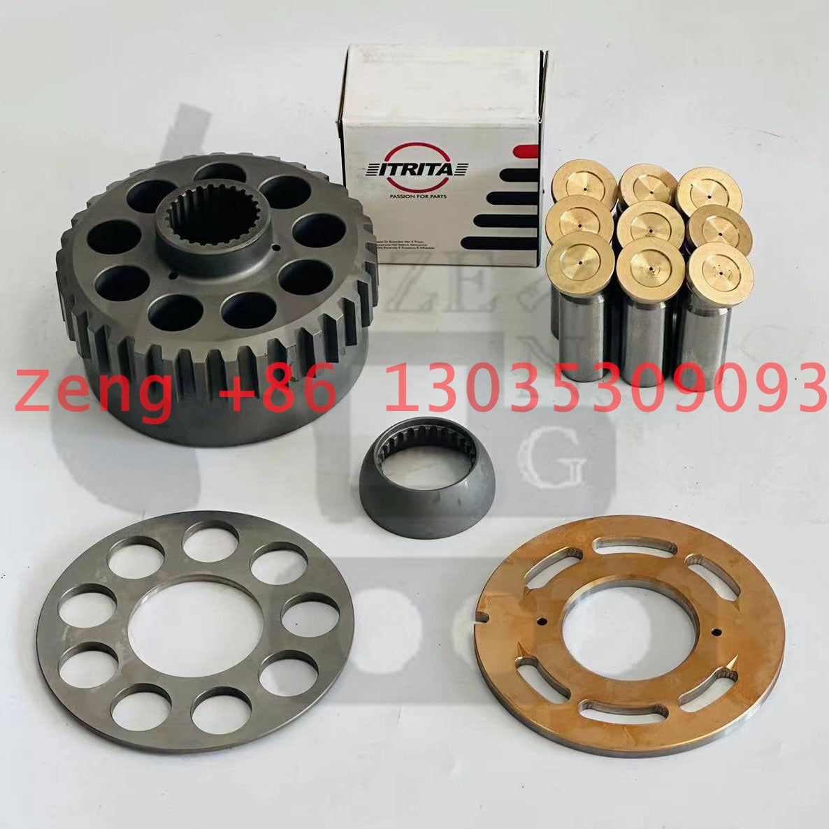 Hitachi hydraulic final drive travel motor rotary group and spare parts