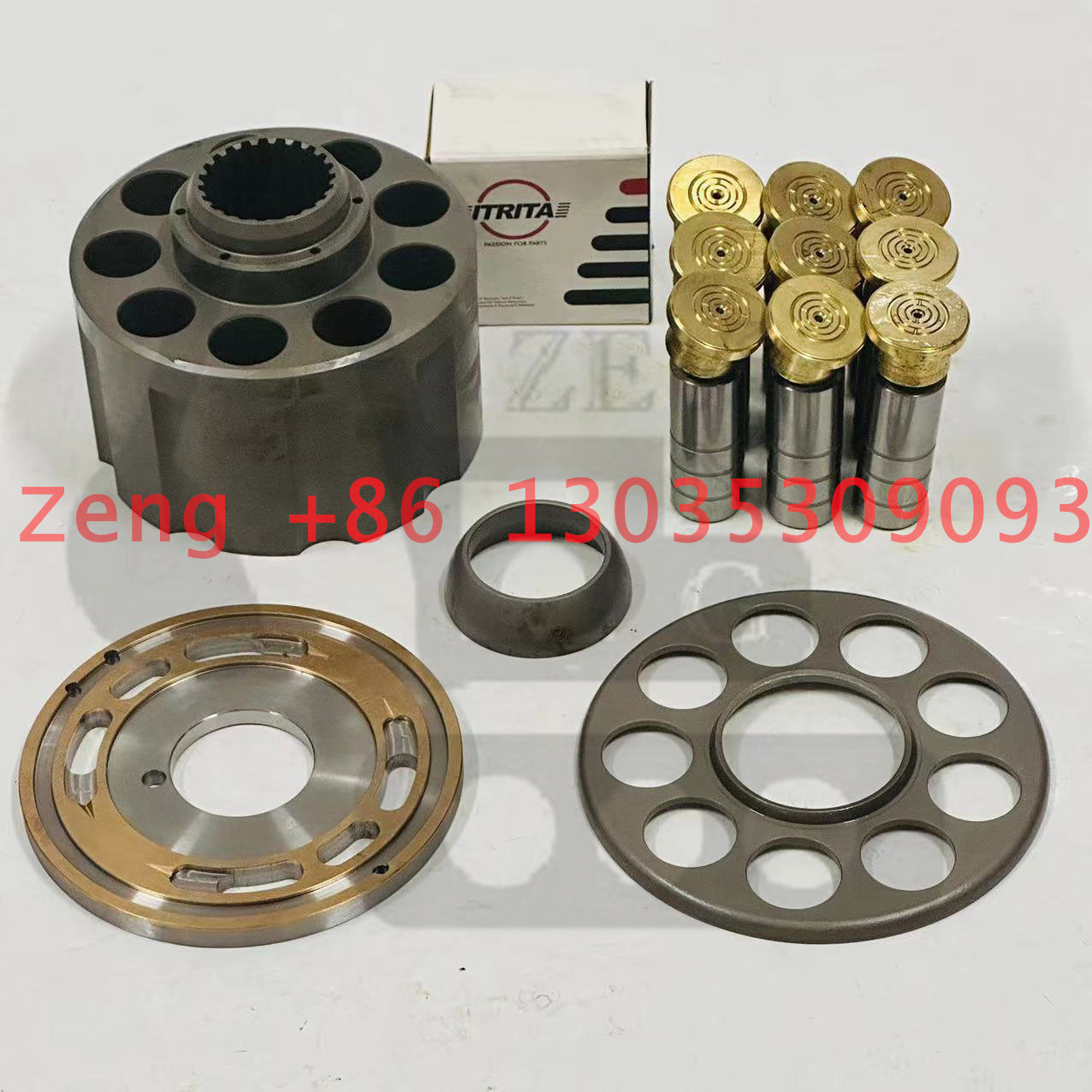 Nabtesco hydraulic final drive travel motor rotary group and spare parts