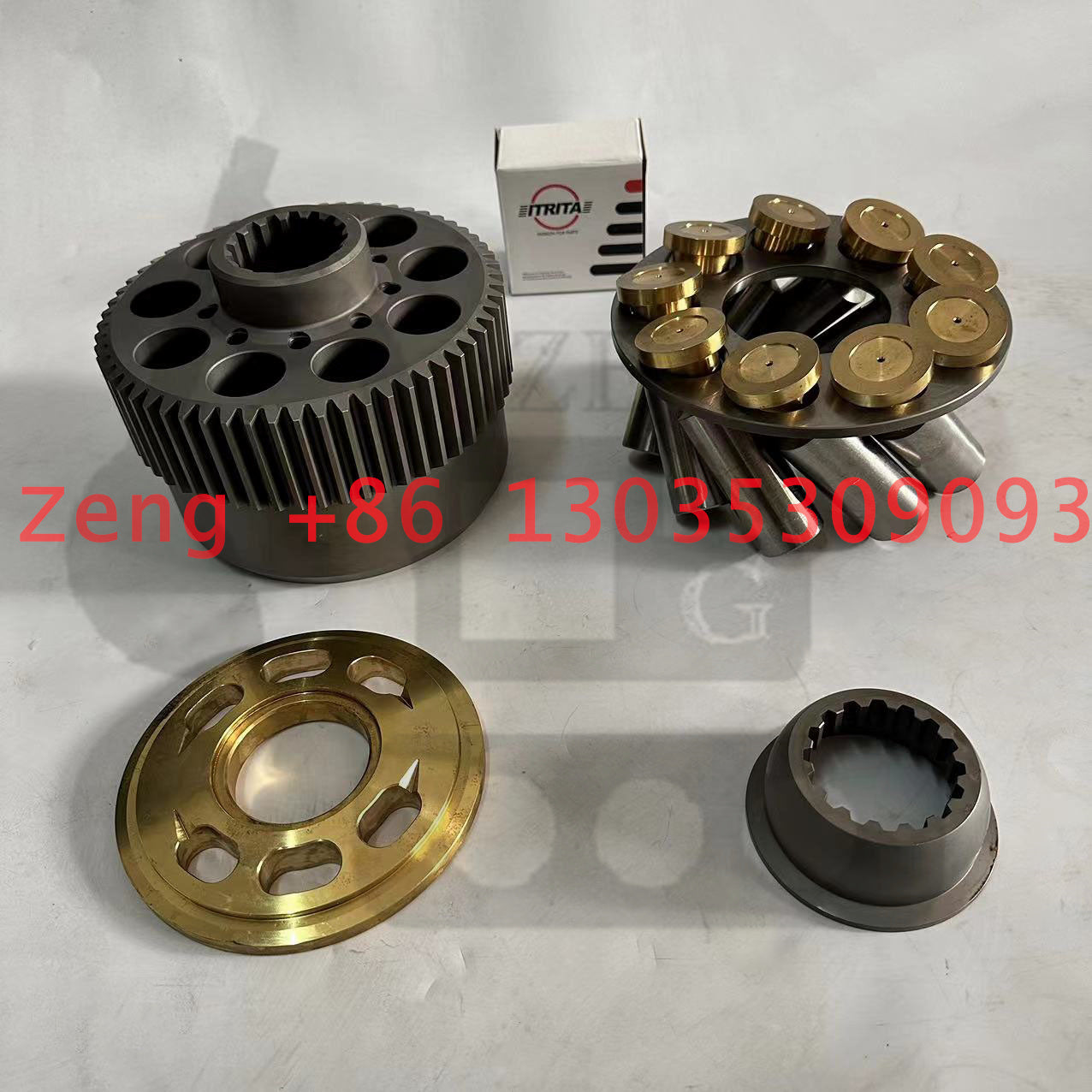 Nabtesco hydraulic final drive travel motor rotary group and spare parts