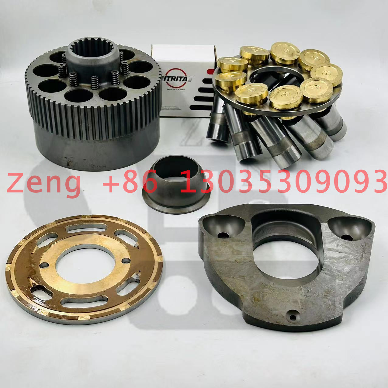 Nabtesco hydraulic final drive travel motor rotary group and spare parts