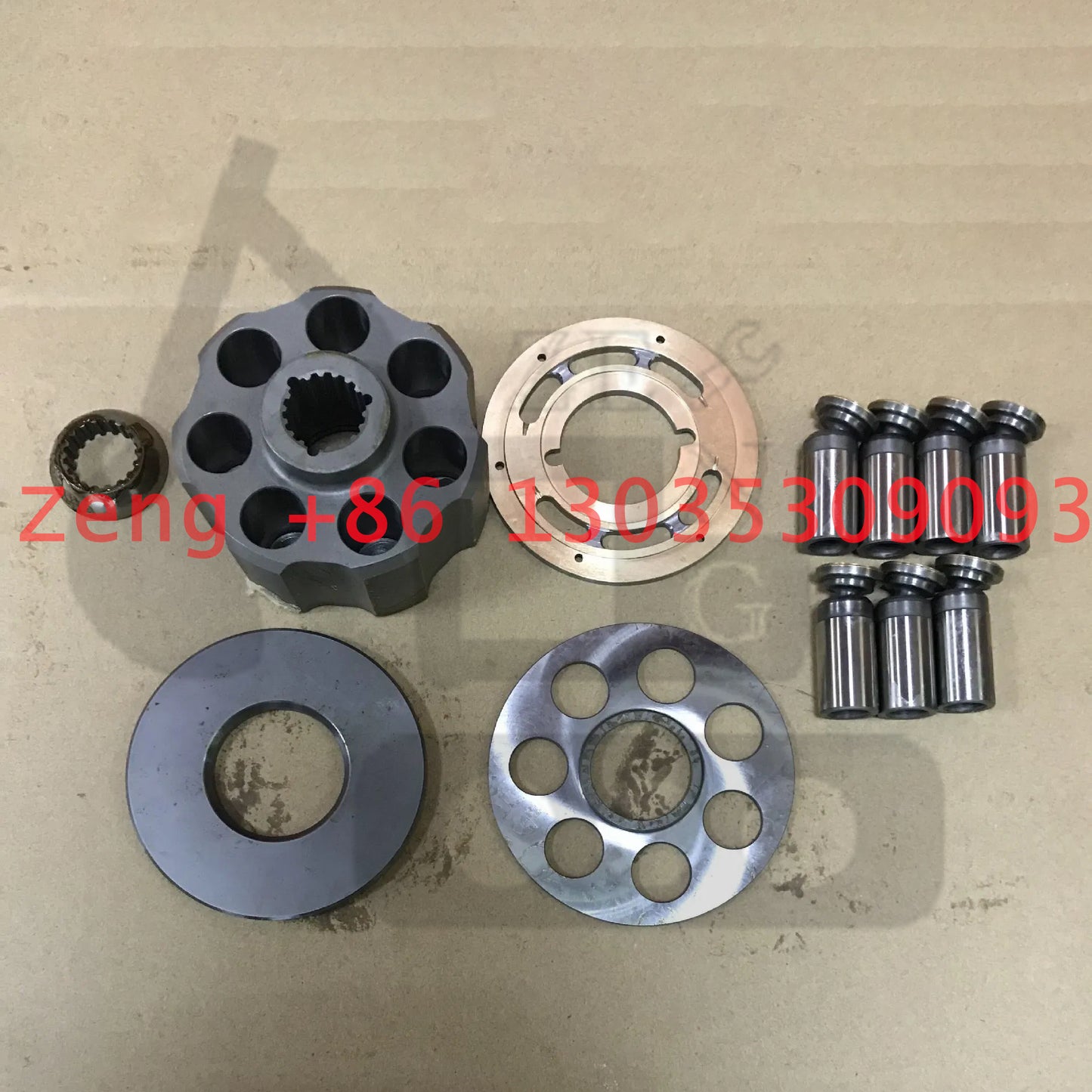 Komatsu KMF41 hydraulic swing motor rotary group and spare parts for komatsu PC60-7 excavator