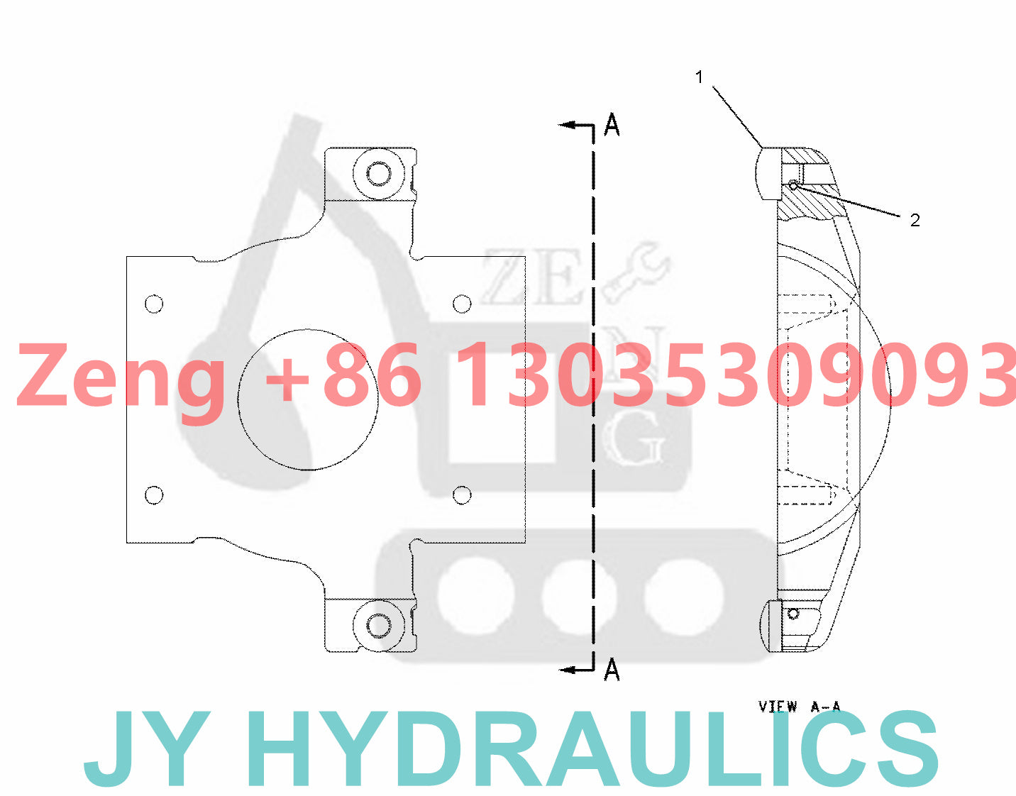CATERPILLAR 100-3412 ROTATING GROUP