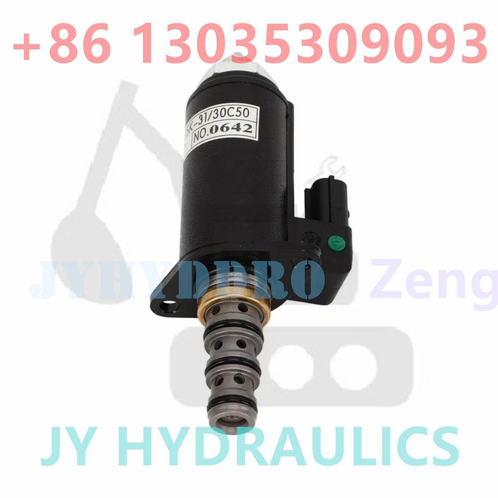 IMELBUFF YN35V00041F1 KDRDE5K-31/30C50-102 Hydraulic Pump Solenoid Valve for Kobelco SK200-6 SK230-6E SK330-6E Excavator