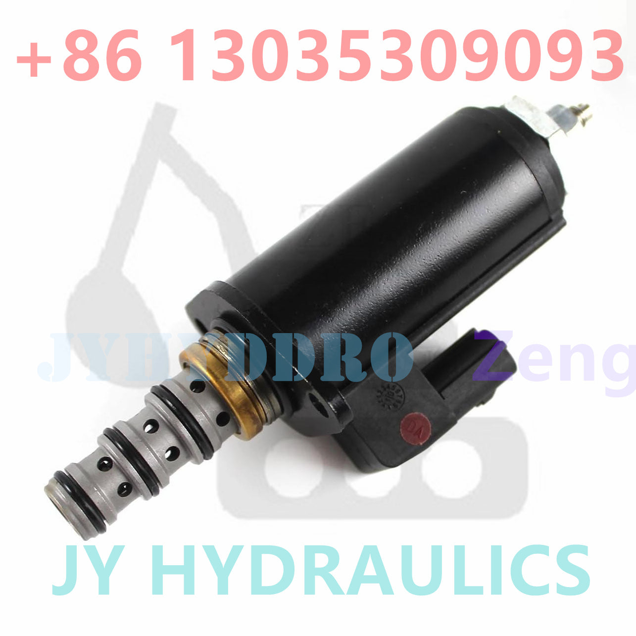 YT35V00013F1 KWE5K-31/G24DA50 Hydraulic Pump Solenoid Valve for Kobelco SK200-6E SK230-6E SK250-6E SK210LC-6E Excavator
