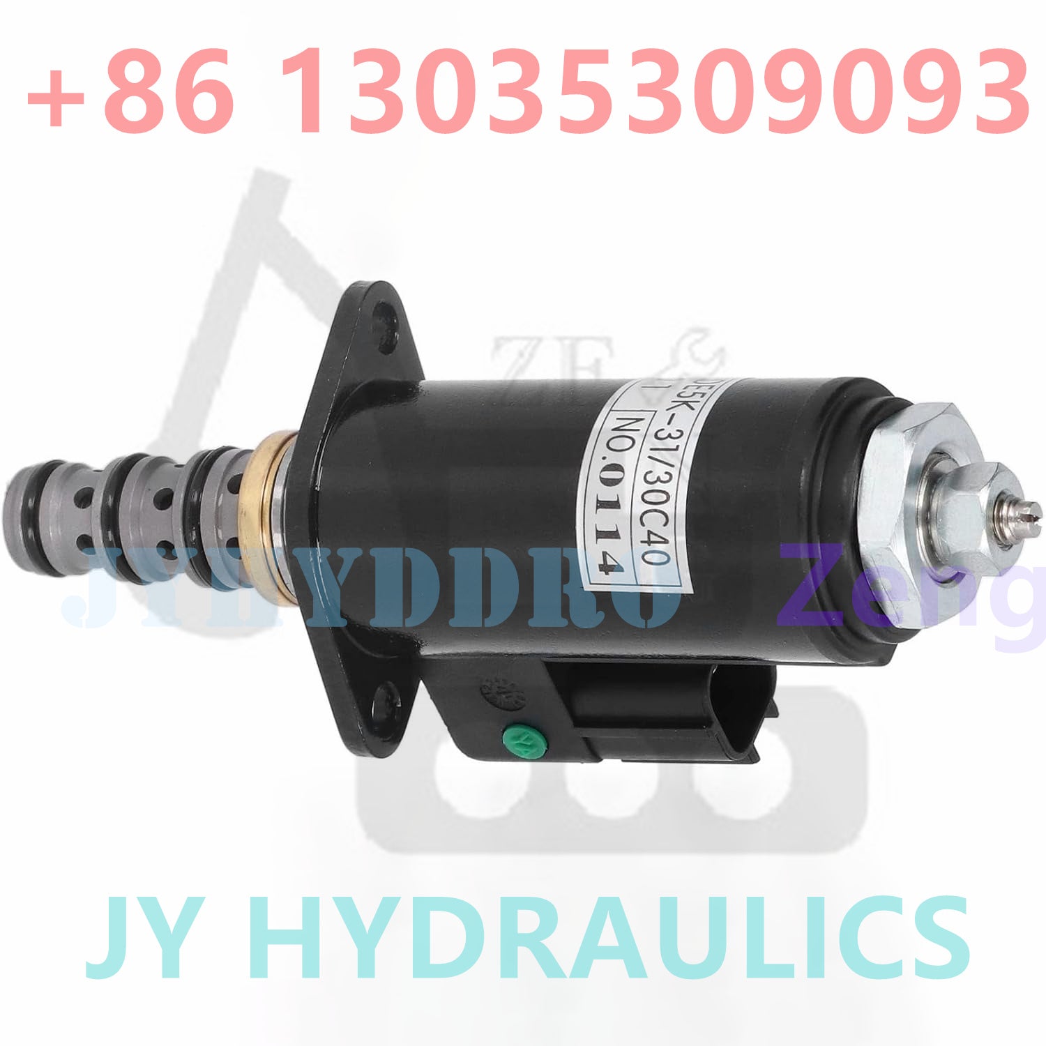 Électrovanne KDRDE5K-31/30C40-111 Remplacement Pompe Hydraulique Pelle - SK100 SK200