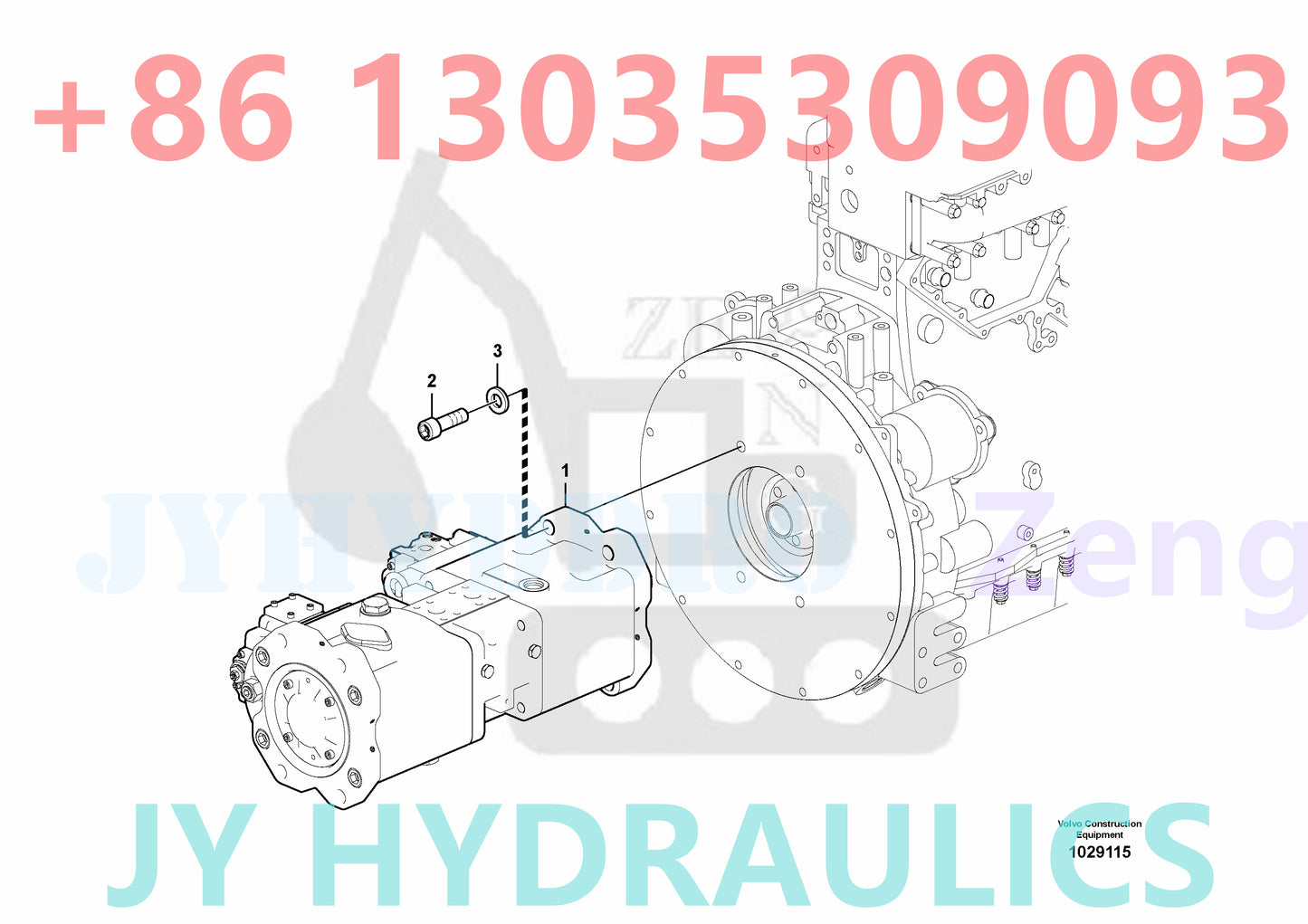 VOLVO EC340D EC360C EC360CHR EC380D EC380DHR EXCAVATOR VOE14616199 VOE14638307 HEARVY MAIN PUMP ROTARY GROUP AND SPARE PARTS