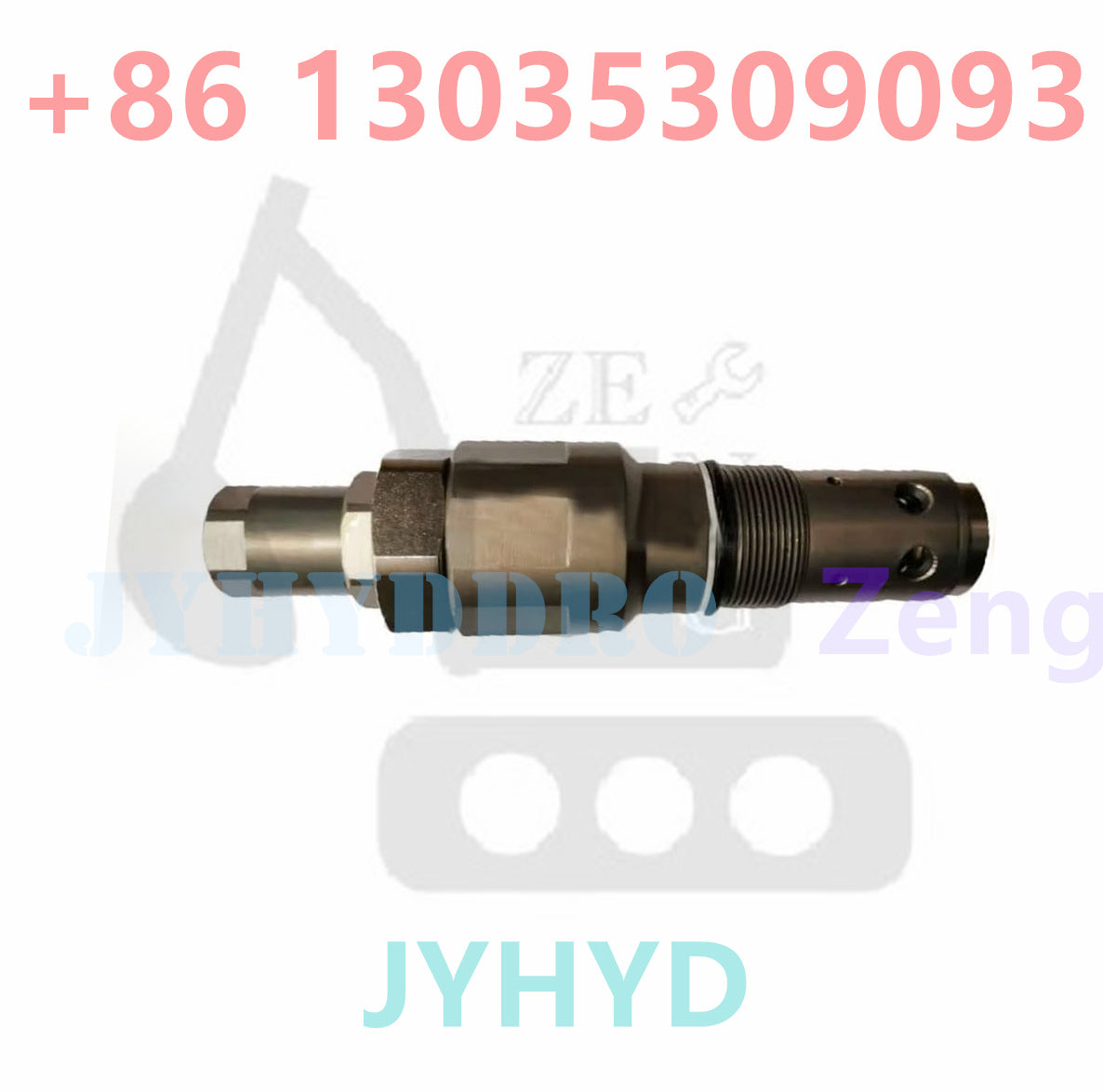 HITACHI EX2500-5 EXCAVATOR SWING MOTOR 0707102 RELIEF VALVE