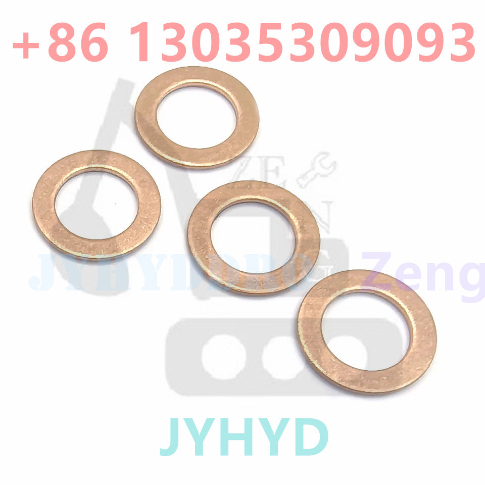 Copper Sealing Ring, 131426200 Injector Washer For Perkins 404C 404D N844L