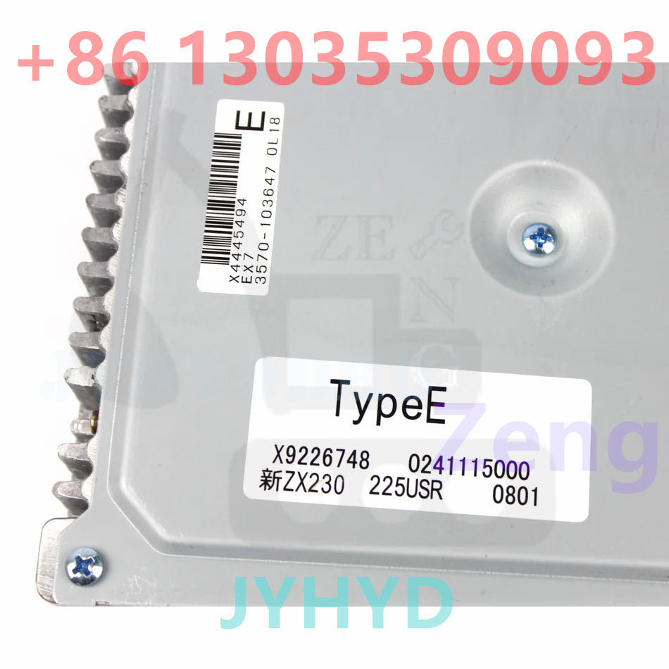Hitachi ZX200-1 ZX210-1 ZX225US ZX230 ZX240 EXCAVATOR X9226748 9226748 Controller