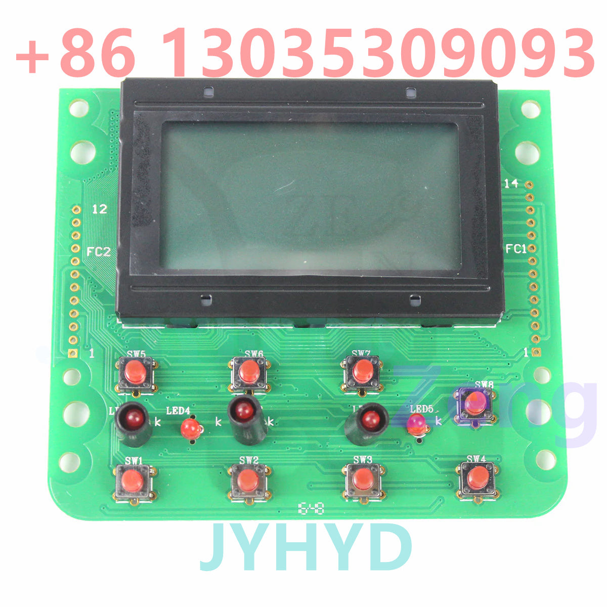 Monitor LCD Screen SK-6E SK200-6E SK300-6E SK135 SK135SR for Kobelco Excavator