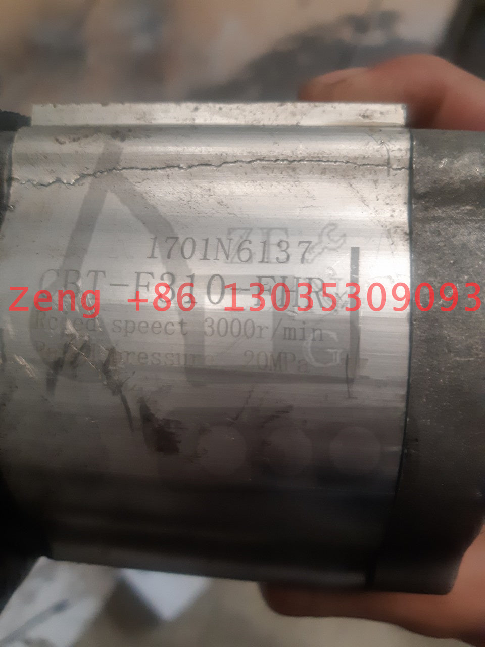 CBT-F310-FHR hydraulic pump gear pump pilot pump