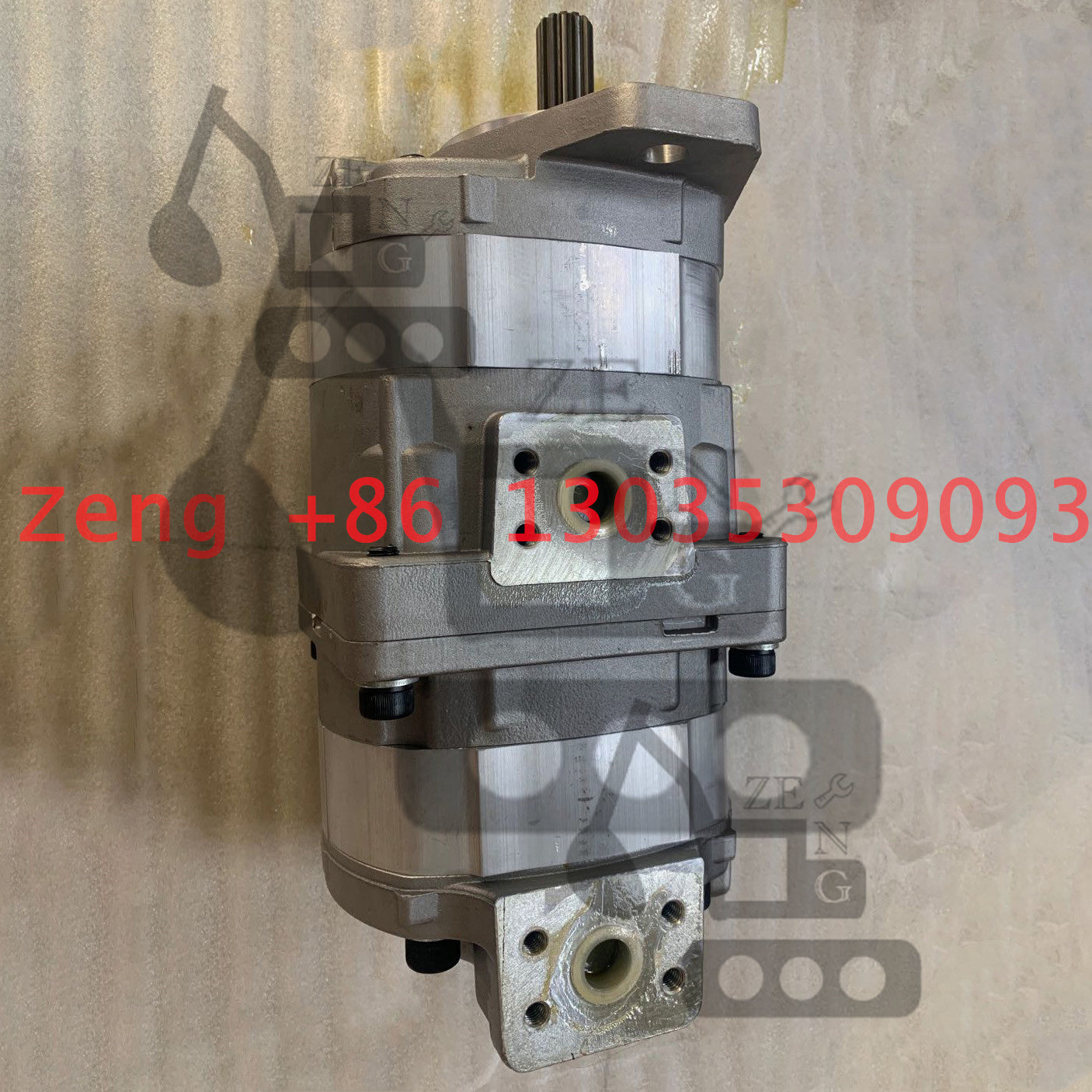 PC80 705-52-20050 hydraulic pump gear pump pilot pump