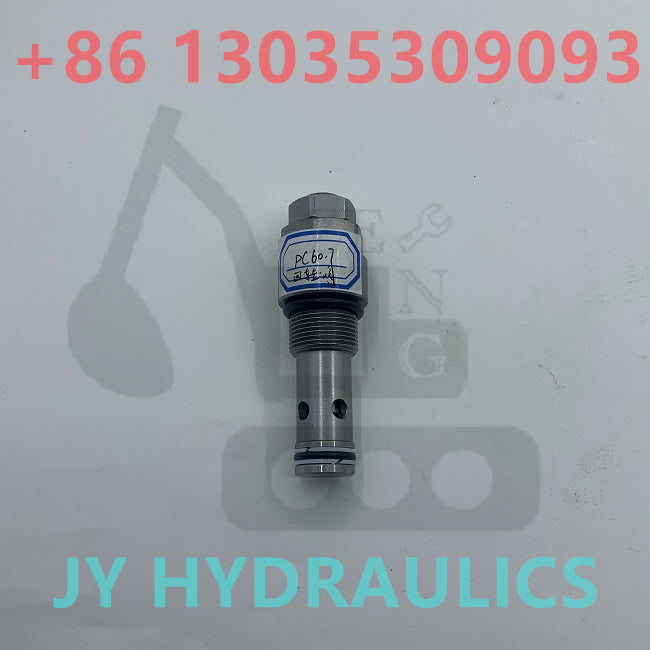 KOMATSU PC60-7 EXCAVATOR SWING MOTOR RELIEF VALVE