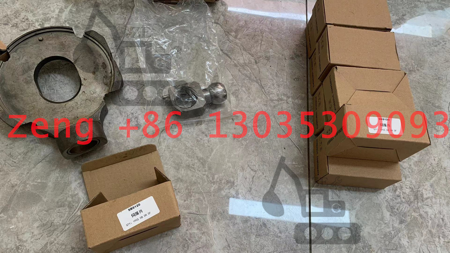 SBS120 CAT320C hydraulic pump support and servo pin