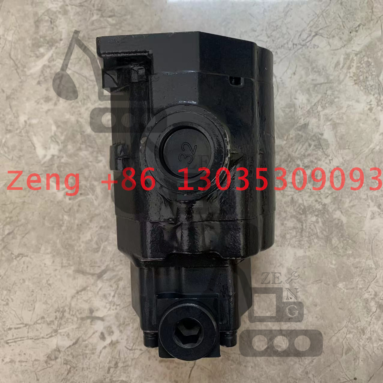 EX75 SH75 hydraulic pump gear pump pilot pump