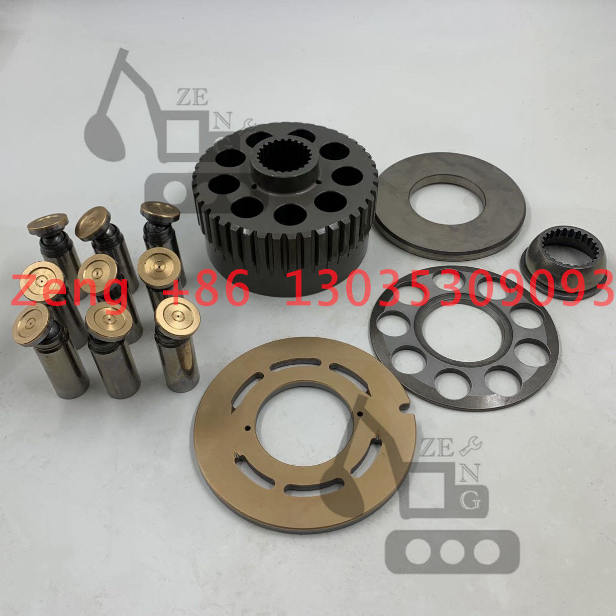 CAT307 MSG-44P swing motor cylinder block rotor