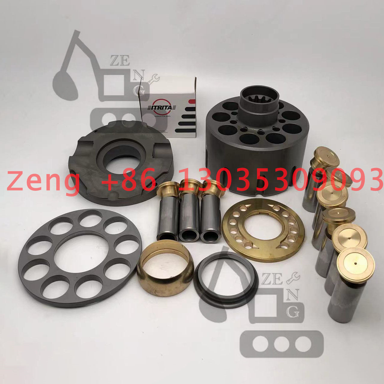 CAT320C MCB172 travel motor set plate retainer plate