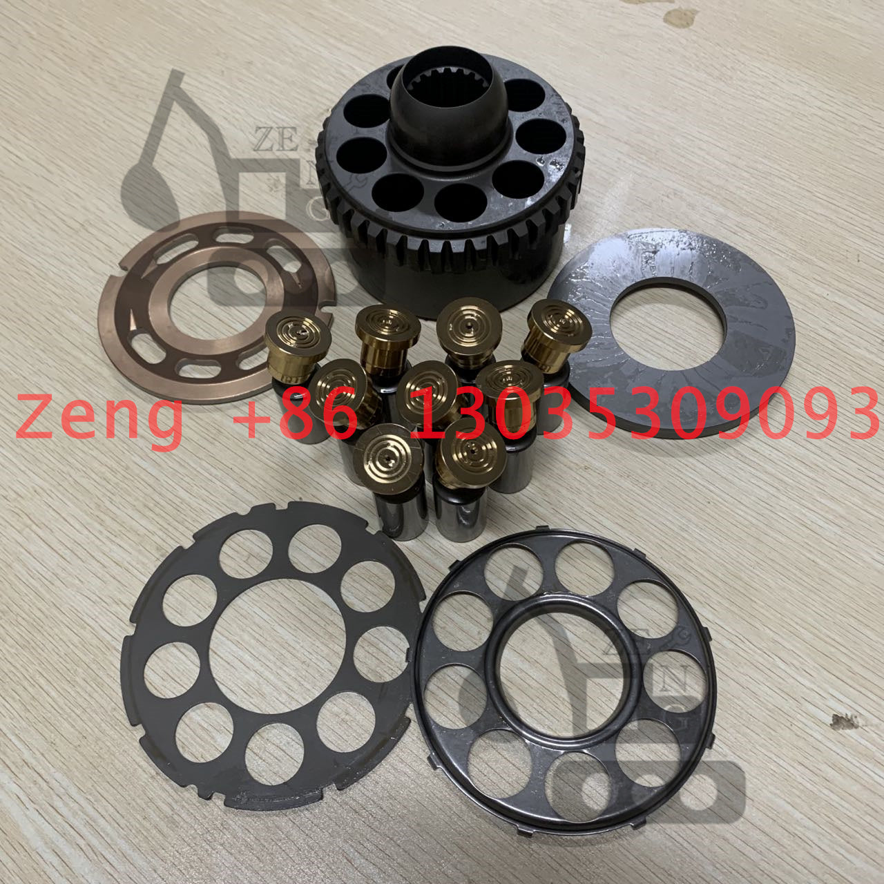 CAT312D2L M5X80 swing motor shoe plate thrust plate