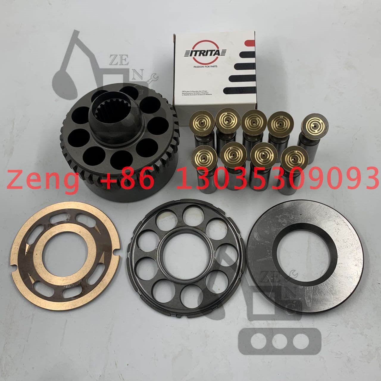 CAT312D2L M5X80 swing motor piston shoe