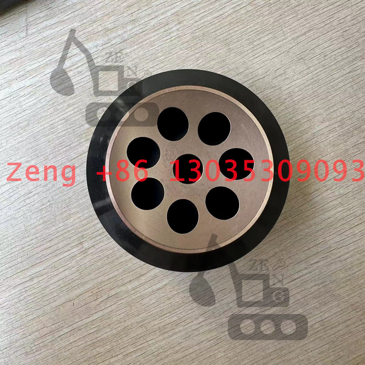 CAT320B A8VO107 hydraulic pump cylinder block rotor