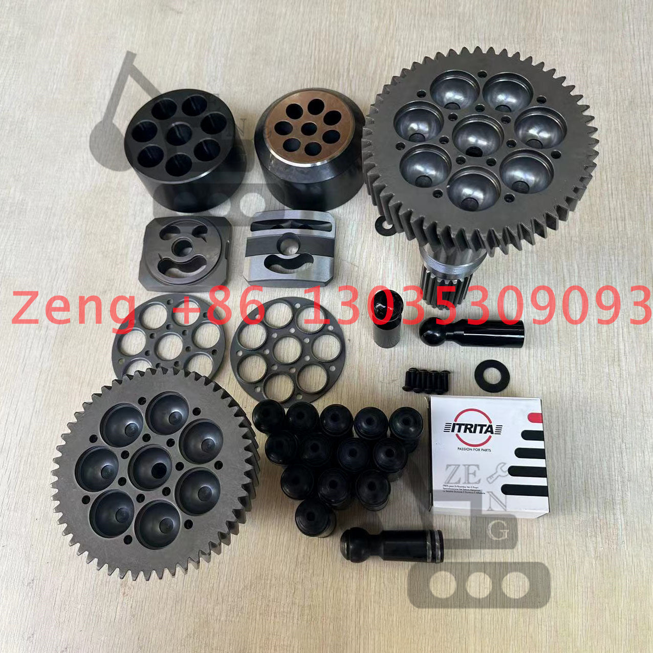 CAT320B A8VO107 hydraulic pump drive shaft