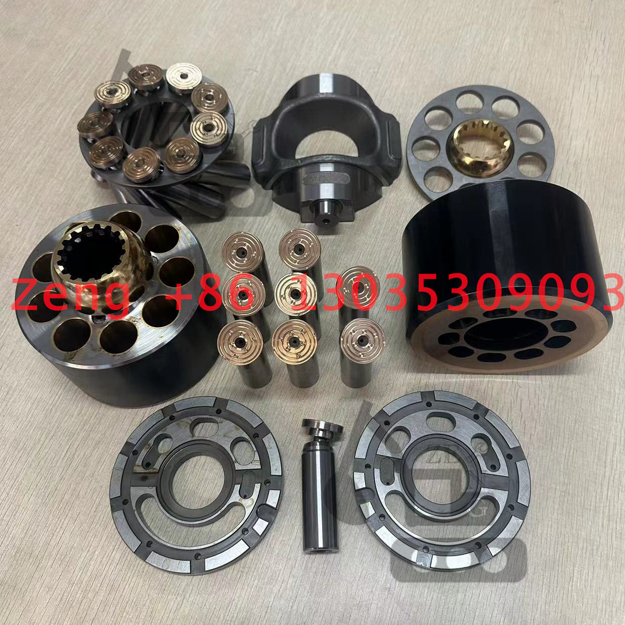 Komatsu PC300-7 PC300-8 PC360-7 excavator HPV140 hydraulic rotory group and spare parts