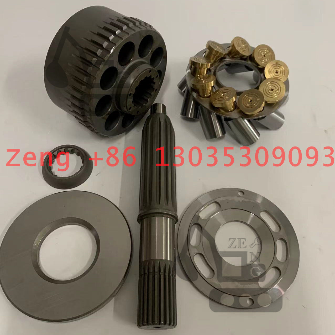 Caterpillar CAT320B M2X120 swing motor cylinder block rotor