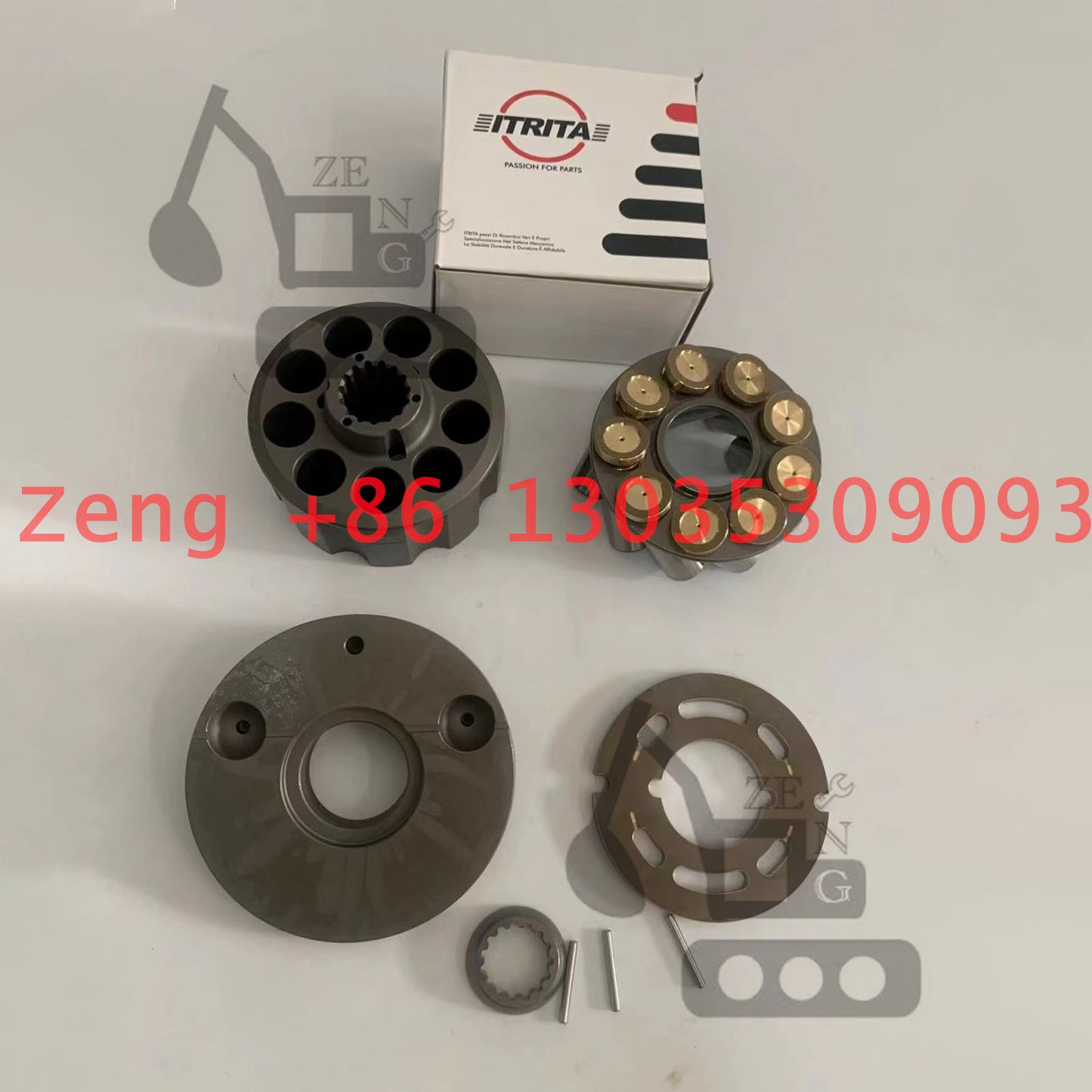 Nachi PCR-3B-12A swing motor rotory group and spare parts for Yuchai YC35-6 excavator