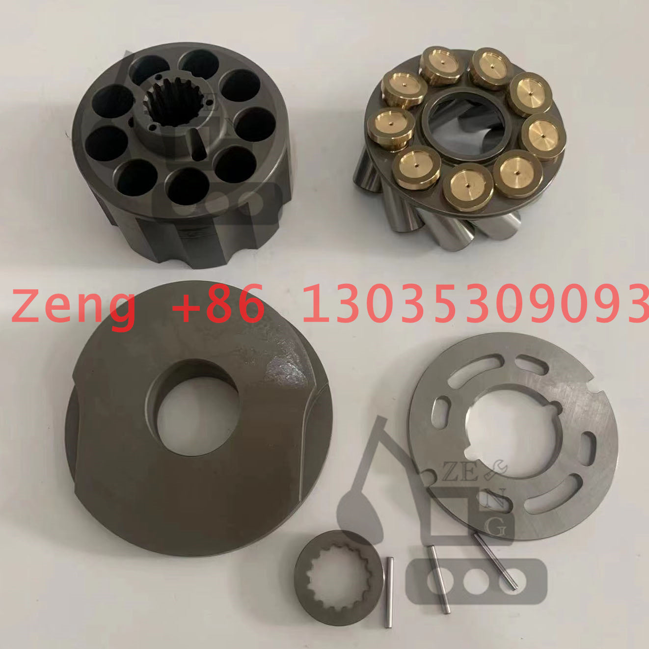 Nachi PCR-3B-12A swing motor rotory group and spare parts for Yuchai YC35-6 excavator