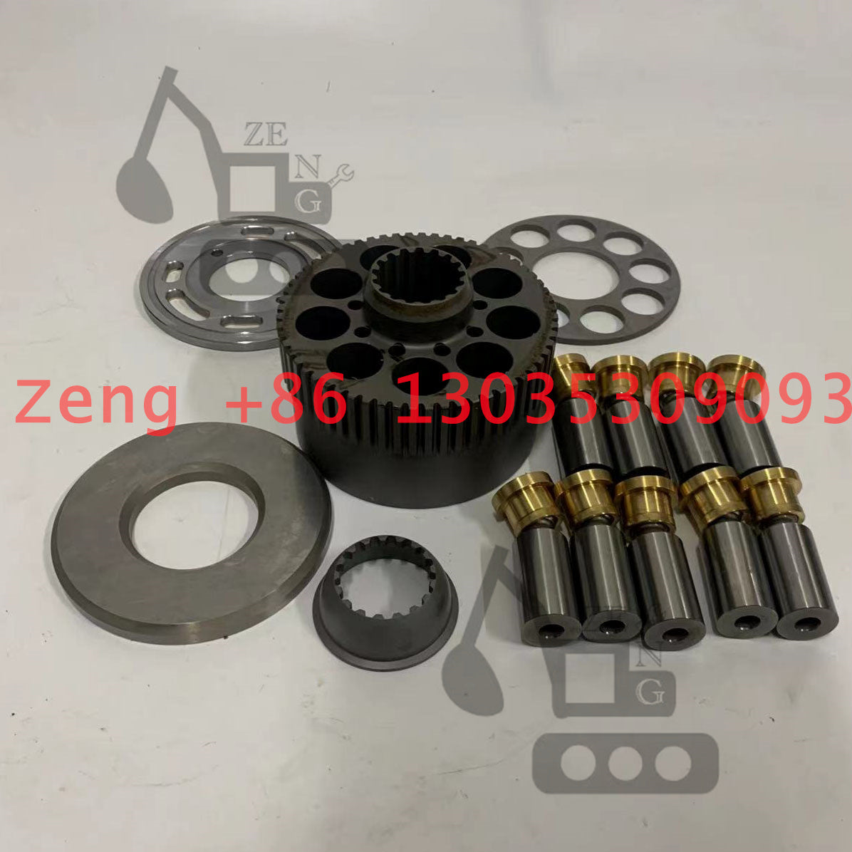 R215VS swing motor parts